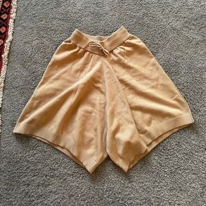 DISSH High Waist Tan Women Shorts
